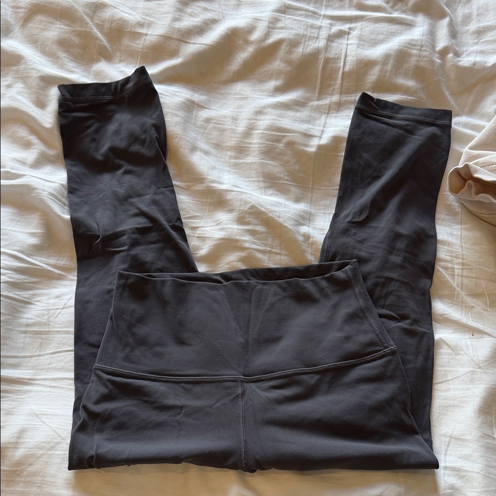 lululemon grey align leggings size 6 - 21” length
